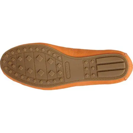 Aerosoles Soft Drive Loafer Orane Leather Slip On Mocassin Driver Loafers