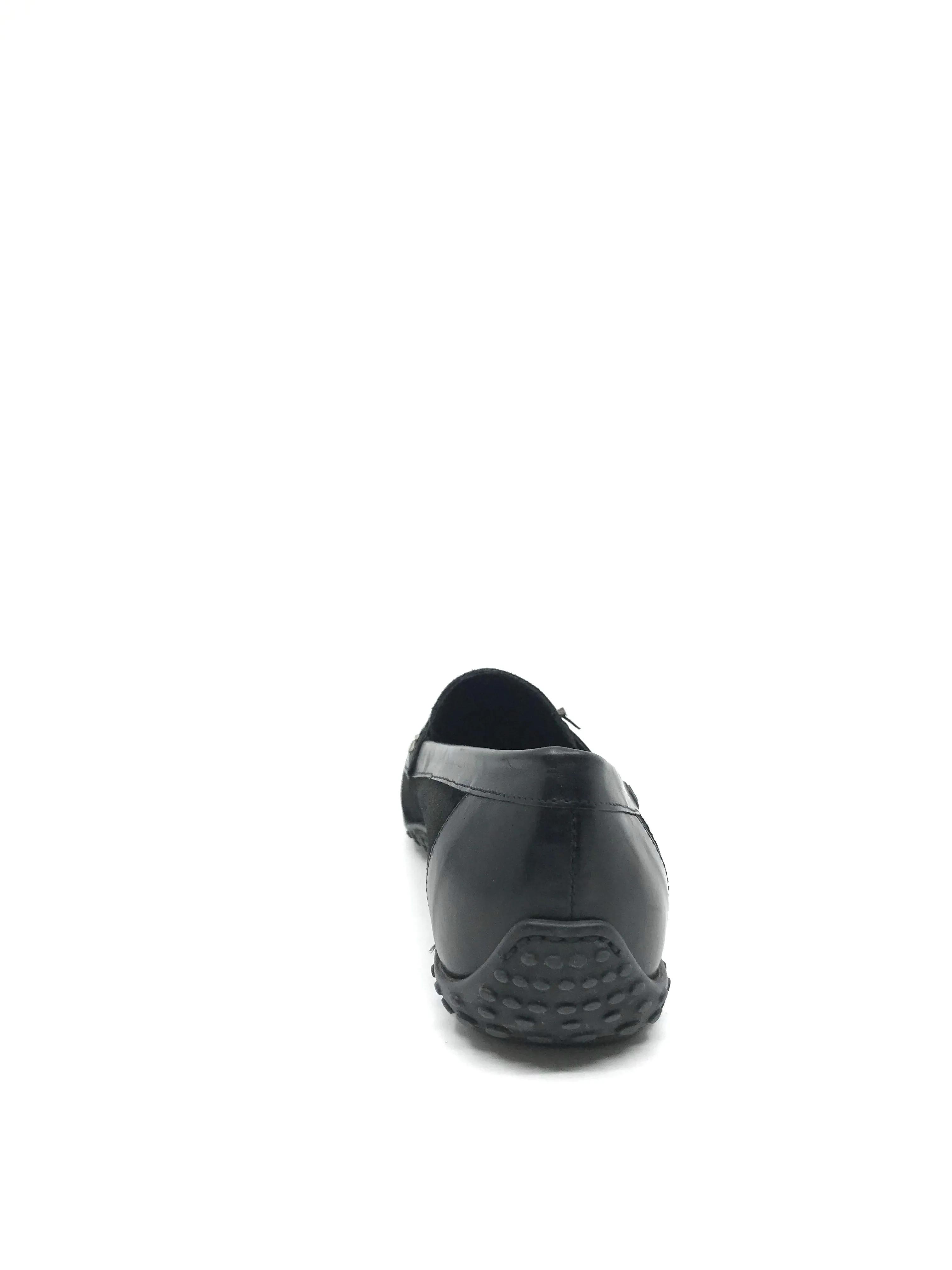 Alcyon Black Suede Sesto Meucci Loafers
