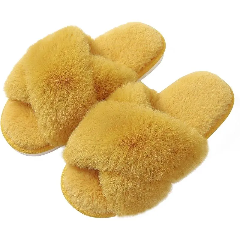 Cross Strap Slippers For Women