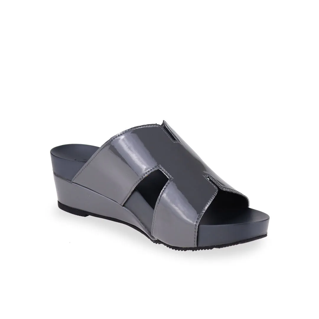 H-Strap Low Wedge Slides 2" inch [Arch-legance Series]