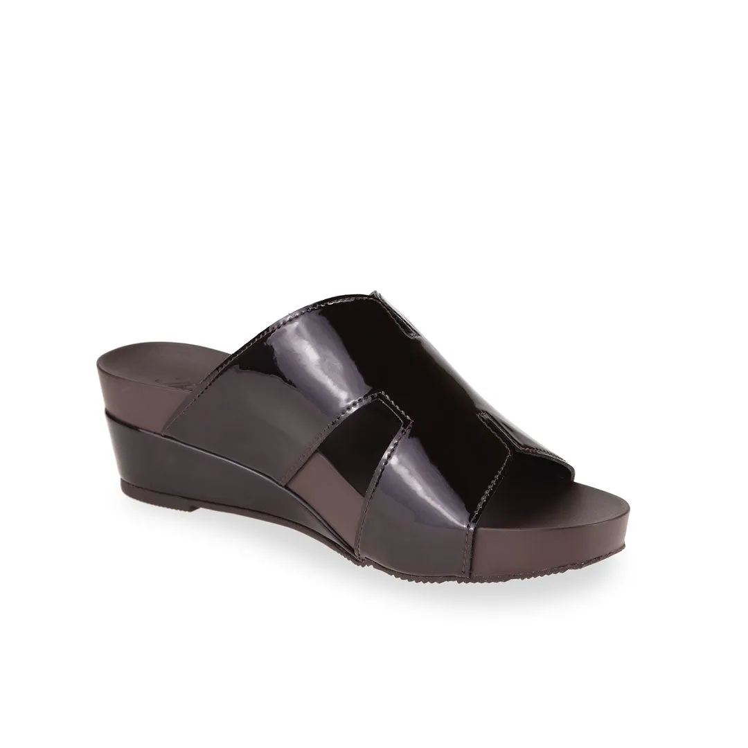 H-Strap Low Wedge Slides 2" inch [Arch-legance Series]