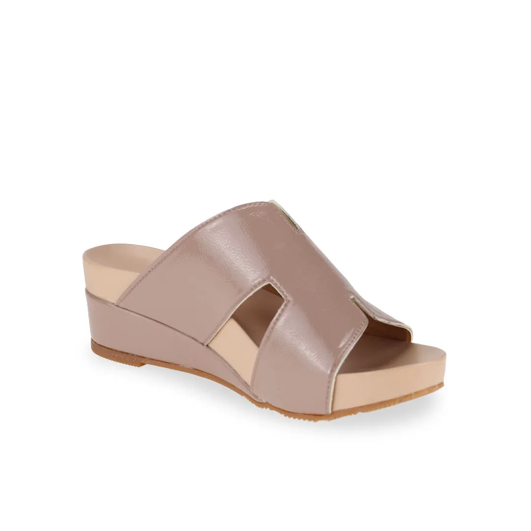 H-Strap Low Wedge Slides 2" inch [Arch-legance Series]