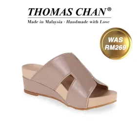 H-Strap Low Wedge Slides 2" inch [Arch-legance Series]