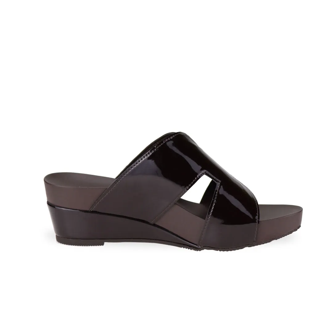 H-Strap Low Wedge Slides 2" inch [Arch-legance Series]