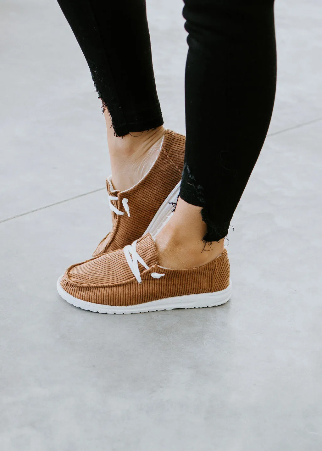 Krystal Corduroy Sneaker FINAL SALE