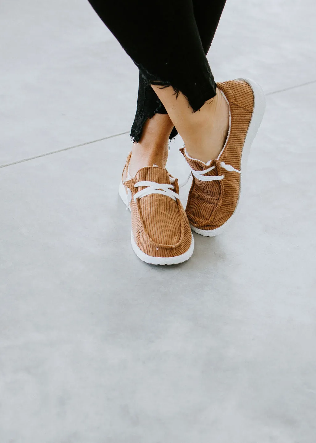 Krystal Corduroy Sneaker FINAL SALE