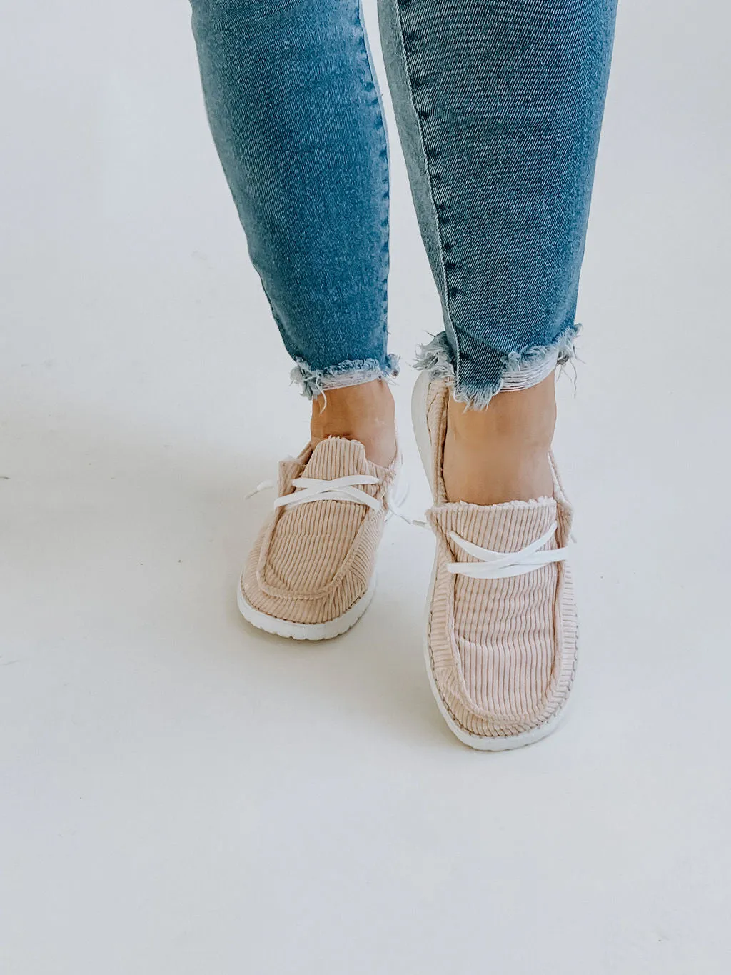 Krystal Corduroy Sneaker FINAL SALE