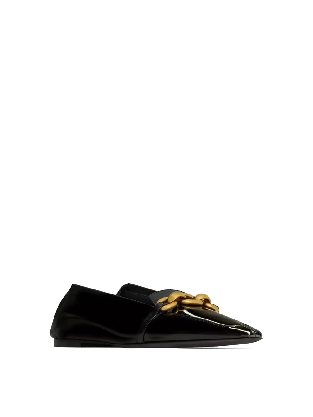 Le Maillon Patent Leather Slippers