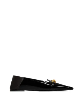 Le Maillon Patent Leather Slippers