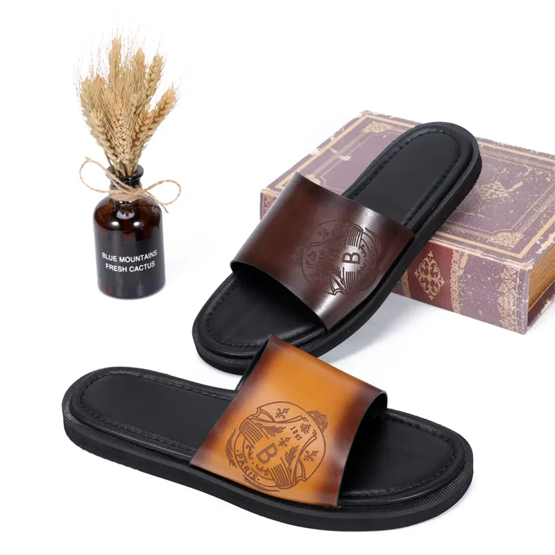Opulessa Croctex Slip Sandals