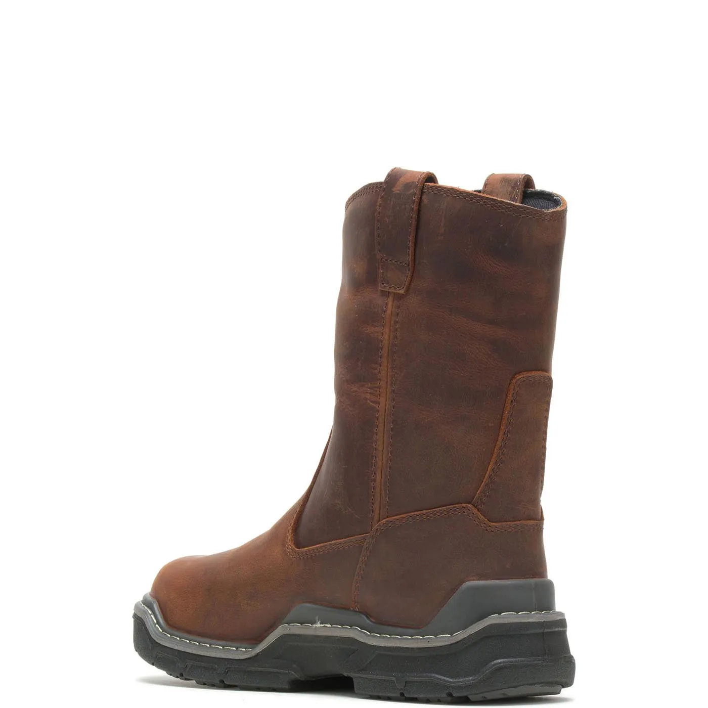 Raider DuraShocks® CarbonMAX® Toe Insulated Pull-On Wellington Work Boot Brown