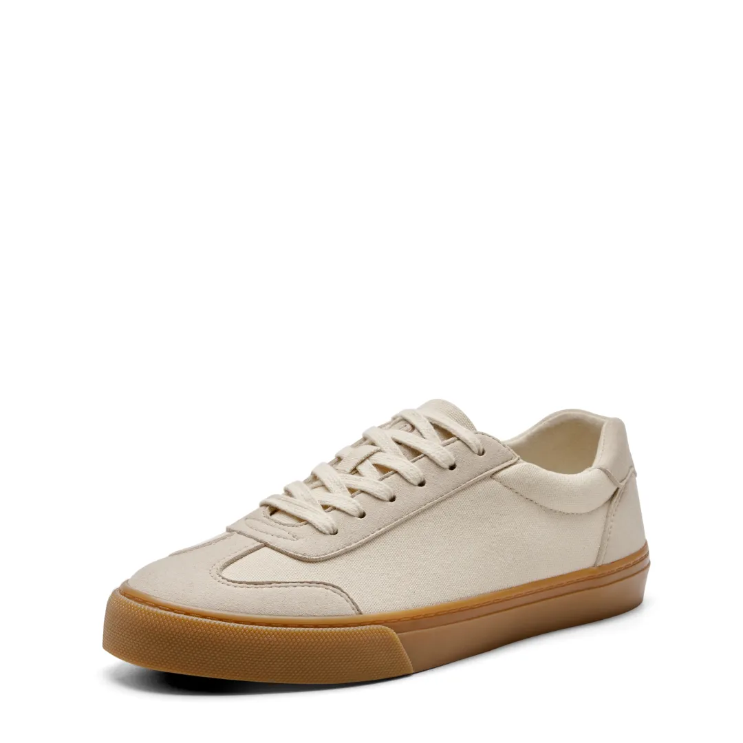 ROCKFISH  Beige / Gum 901 DWR Ladies Trainers,  Womens Canvas Sneaker B STOCK