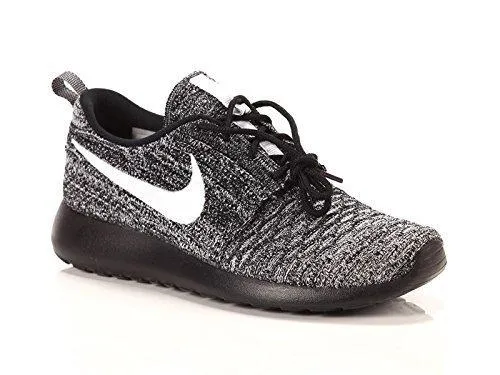 Rosherun Flyknit Running Trainers 704927 Sneakers Shoes Us 6.5 Black White 011